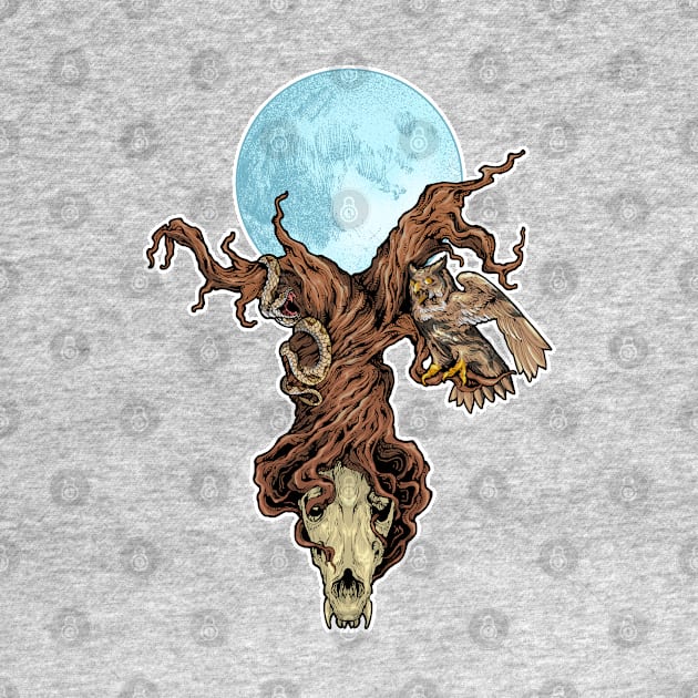 Autobiography of a Werewolf Hunter - Totem Tree by MonkeyKing